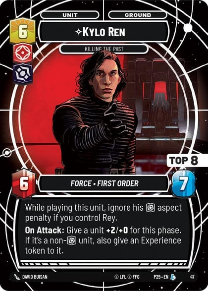 Kylo Ren - Killing the Past (Top 8), Organized Play Promos 47
