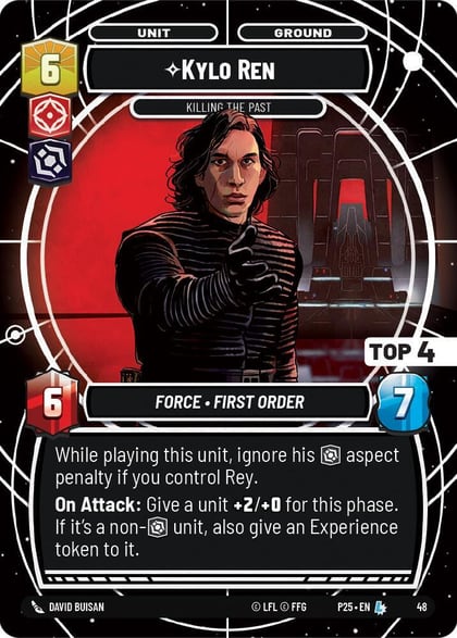 Kylo Ren - Killing the Past (Top 4), Organized Play Promos 48