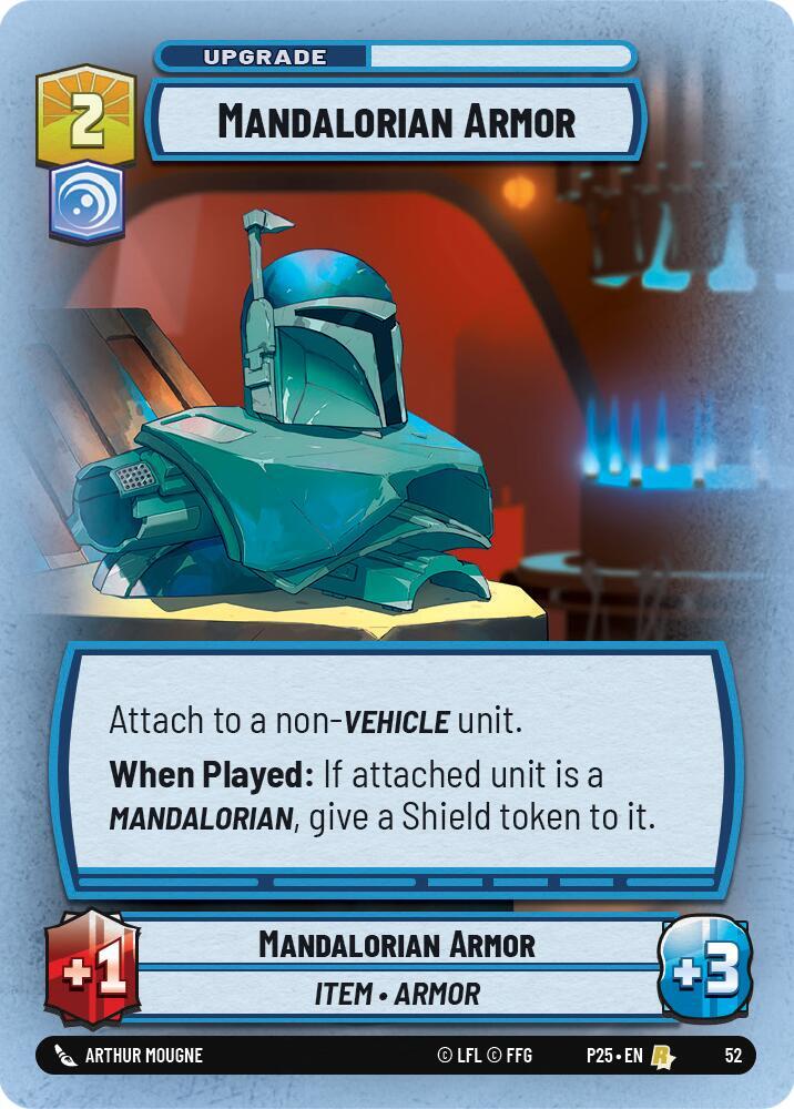 Mandalorian Armor, Organized Play Promos 52