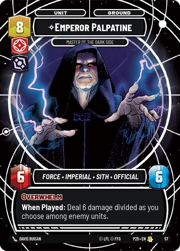 Emperor Palpatine - Master of the Dark Side, Organized Play Promos 57