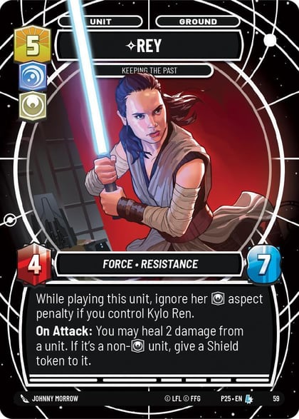 Rey - Keeping the Past, Organized Play Promos 59