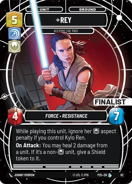 Rey - Keeping the Past (Finalist), Organized Play Promos 62