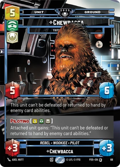 Chewbacca - Faithful First Mate, Organized Play Promos 68
