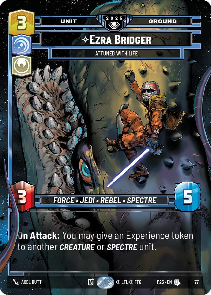 Ezra Bridger - Attuned With Life, Organized Play Promos 77