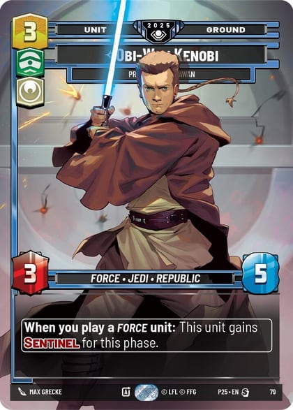 Obi-Wan Kenobi - Protective Padawan, Organized Play Promos 79