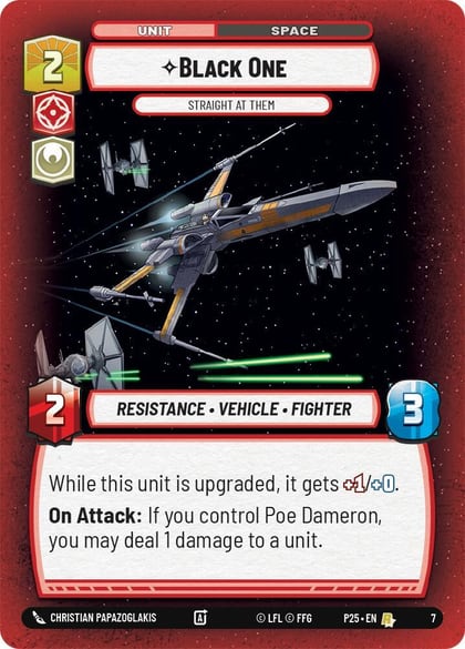 Black One - Straight At Them, Organized Play Promos 7