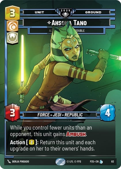 Ahsoka Tano - Always Ready For Trouble, Organized Play Promos 83