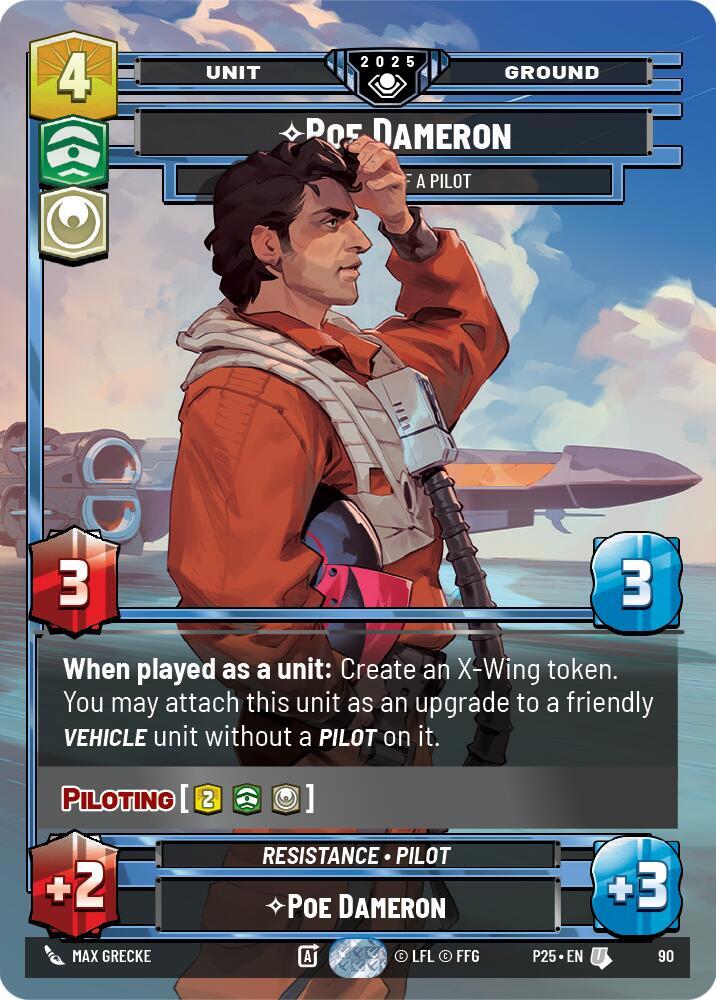 Poe Dameron - One Hell of a Pilot, Organized Play Promos 90