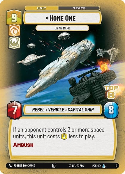 Home One - On My Mark (Top 8), Organized Play Promos 9