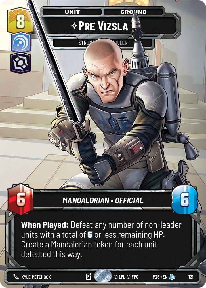 Pre Vizsla - Strong-Willed Ruler (Participation), Galactic Championship 2026 121