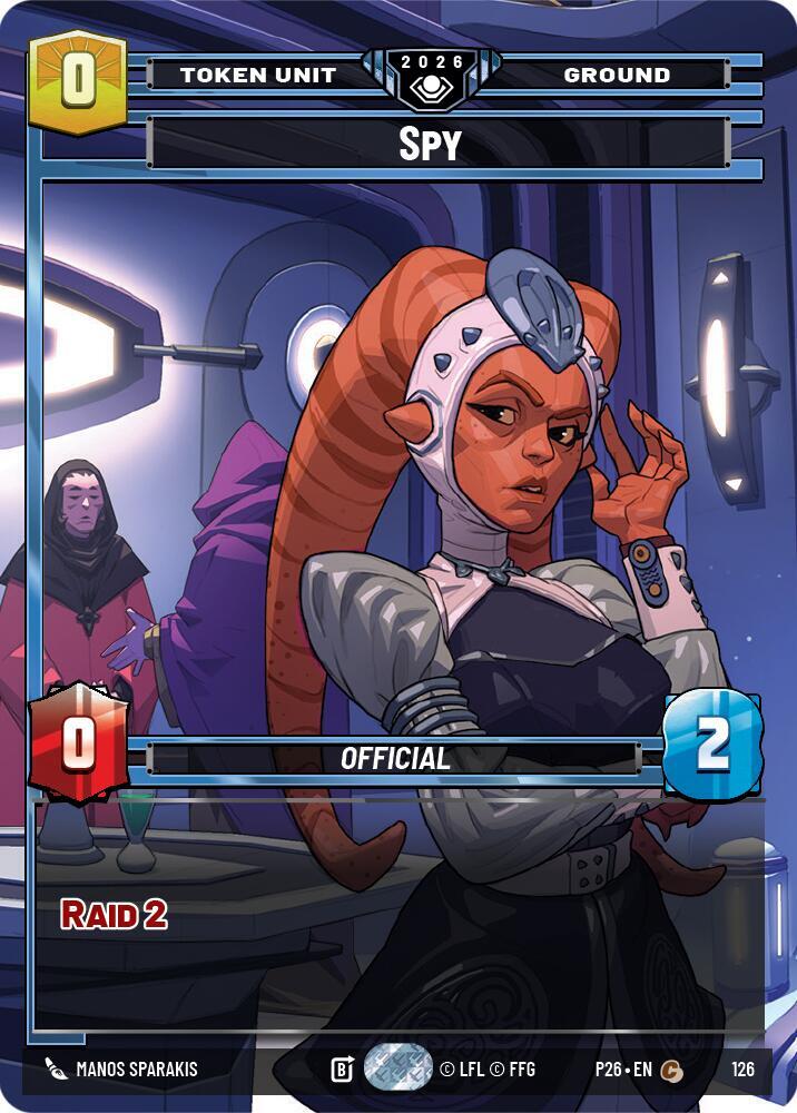 Spy, Galactic Championship 2026 126