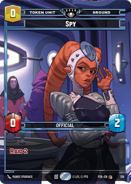 Spy, Galactic Championship 2026 126