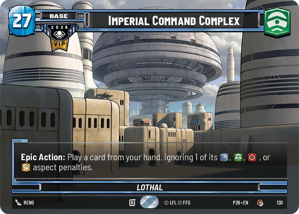 Imperial Command Complex, Galactic Championship 2026 130