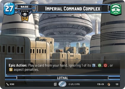 Imperial Command Complex, Galactic Championship 2026 130