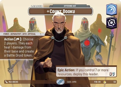 Count Dooku - Offering Aid, Galactic Championship 2026 133