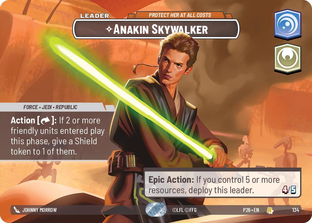 Anakin Skywalker - Protect Her At All Costs (Prize Wall), Galactic Championship 2026 134
