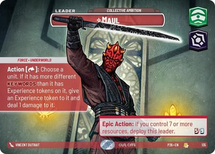 Maul - Collective Ambition (Prize Wall), Galactic Championship 2026 135