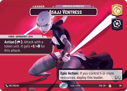 Asajj Ventress - Ambitious Apprentice (Prize Wall), Galactic Championship 2026 139
