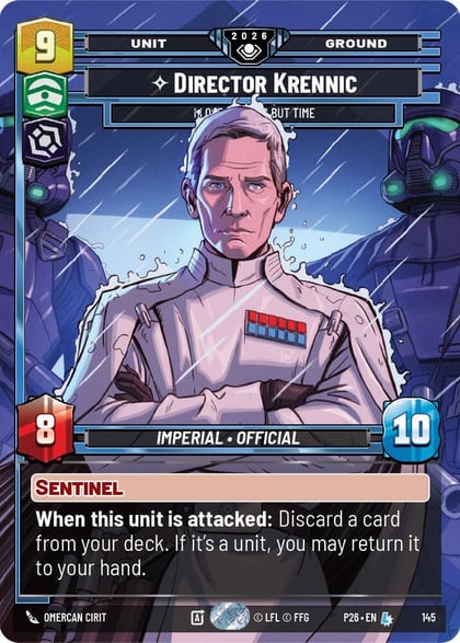 Director Krennic - I Lose Nothing But Time (Prize Wall), Galactic Championship 2026 145