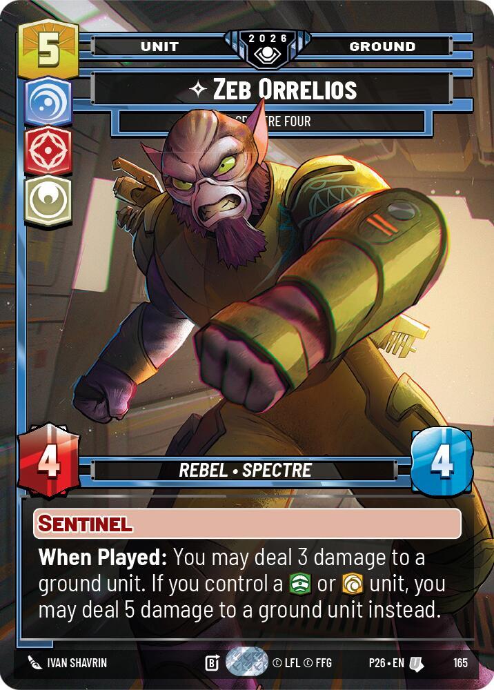 Zeb Orellios - Spectre Four, Galactic Championship 2026 165