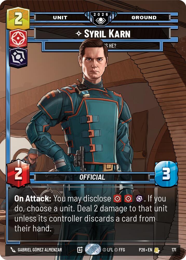 Syril Karn - Where Is He?, Galactic Championship 2026 171