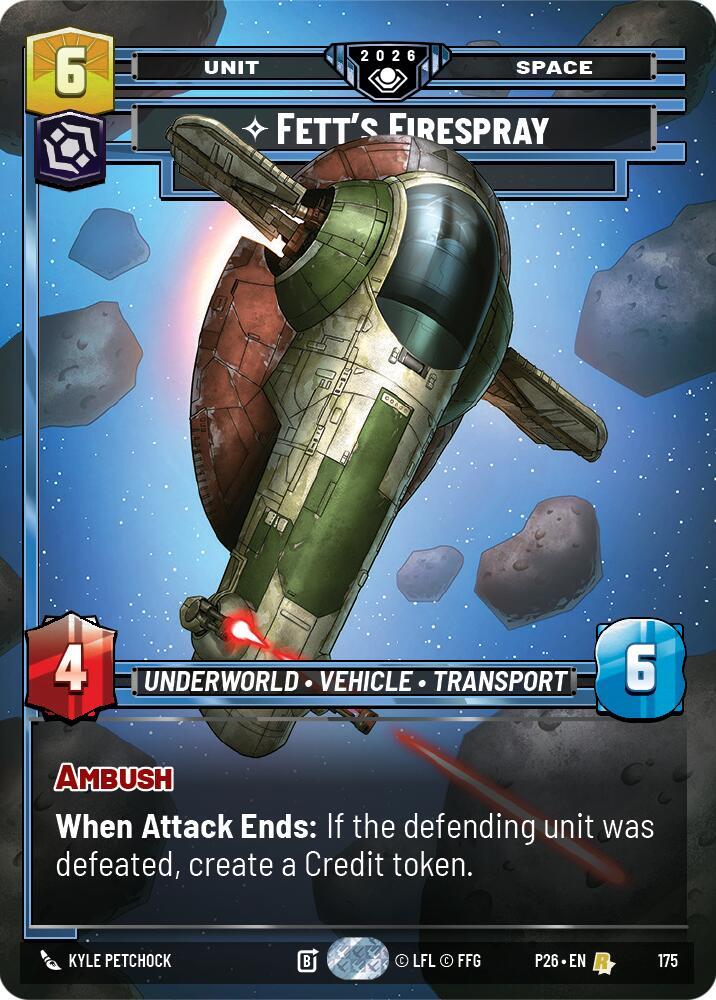 Fett's Firespray - In Pursuit, Galactic Championship 2026 175
