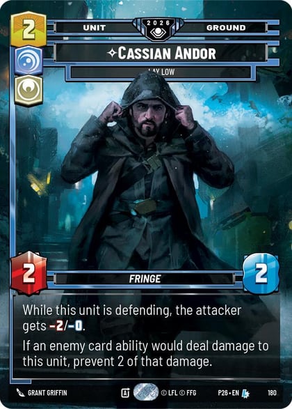 Cassian Andor - Lay Low, Galactic Championship 2026 180