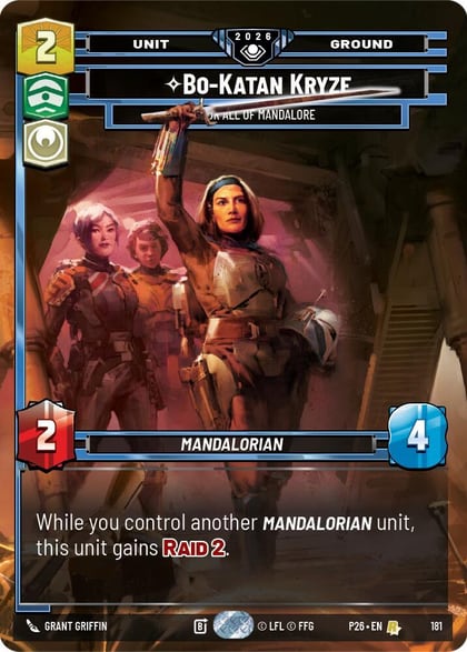 Bo-Katan Kryze - For All of Mandalore, Galactic Championship 2026 181
