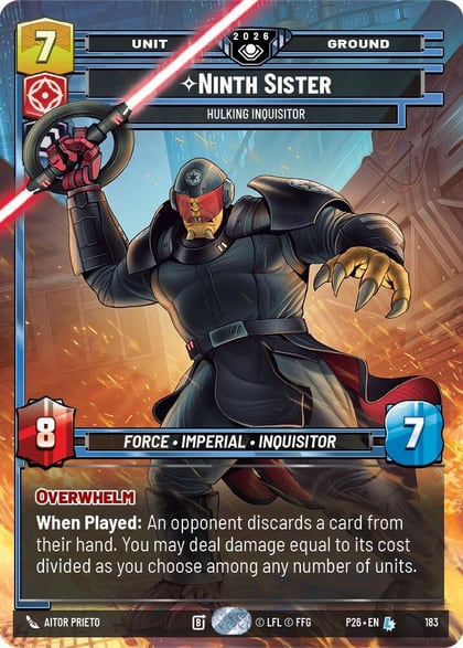Ninth Sister - Hulking Inquisitor, Galactic Championship 2026 183