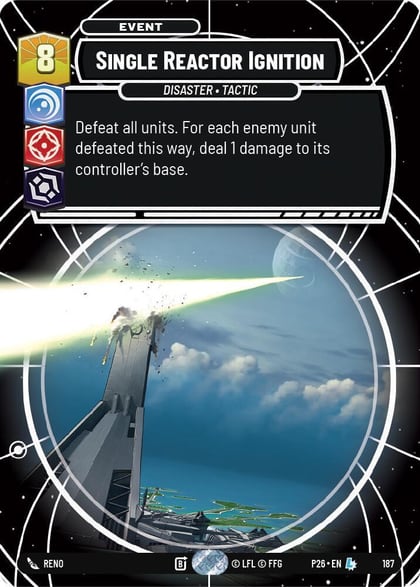 Single Reactor Ignition, Galactic Championship 2026 187