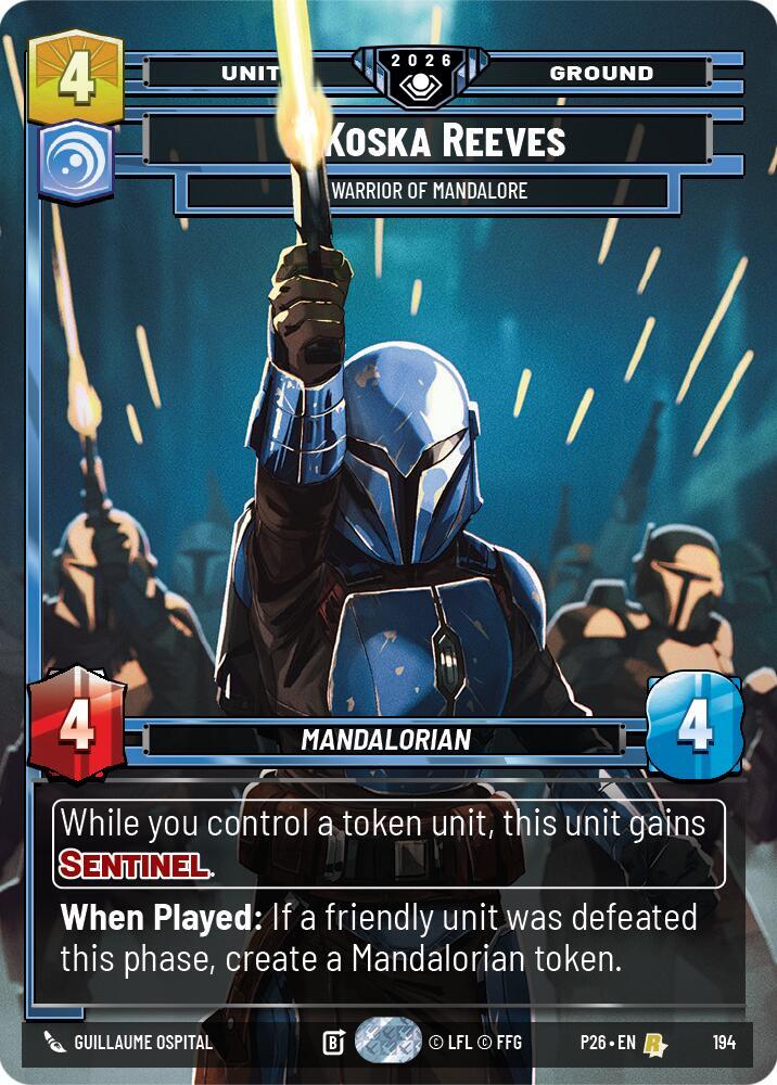 Koska Reeves - Warrior of Mandalore, Galactic Championship 2026 194
