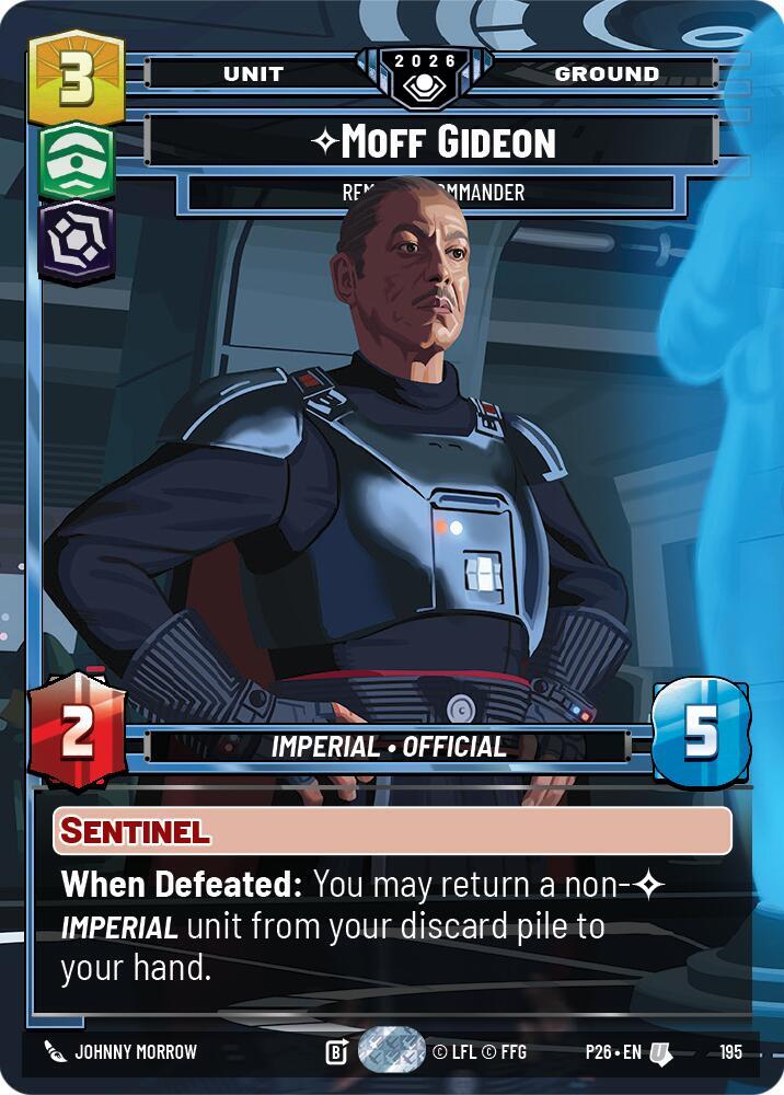 Moff Gideon - Remnant Commander (Top 64), Galactic Championship 2026 195