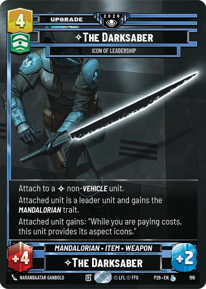 The Darksaber - Icon of Leadership, Galactic Championship 2026 196