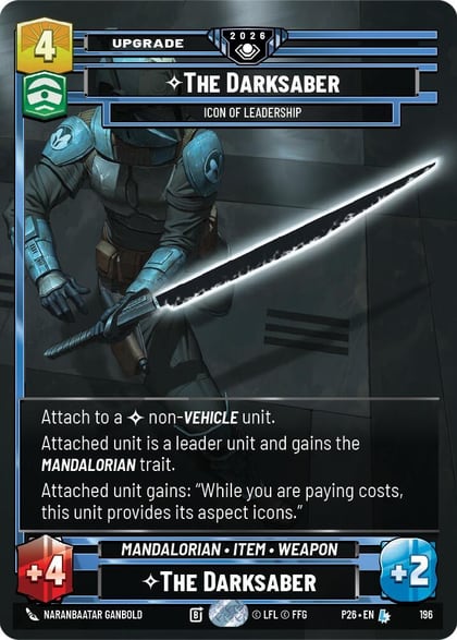 The Darksaber - Icon of Leadership, Galactic Championship 2026 196