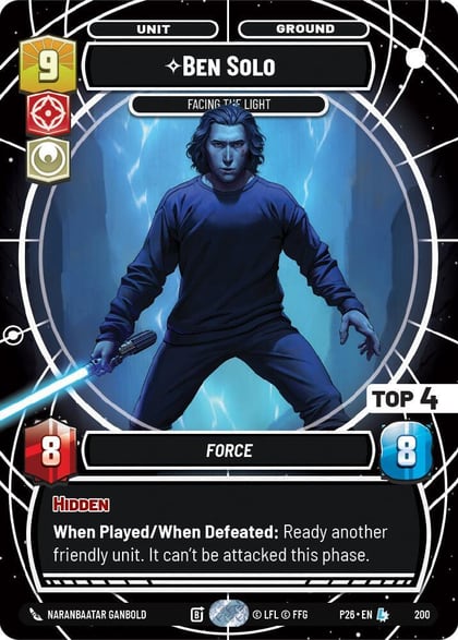 Ben Solo - Facing the Light (Top 4), Galactic Championship 2026 200