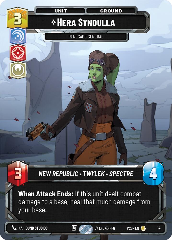 Hera Syndulla -  Renegade General, Sector and Regional Promos: Season 2 14