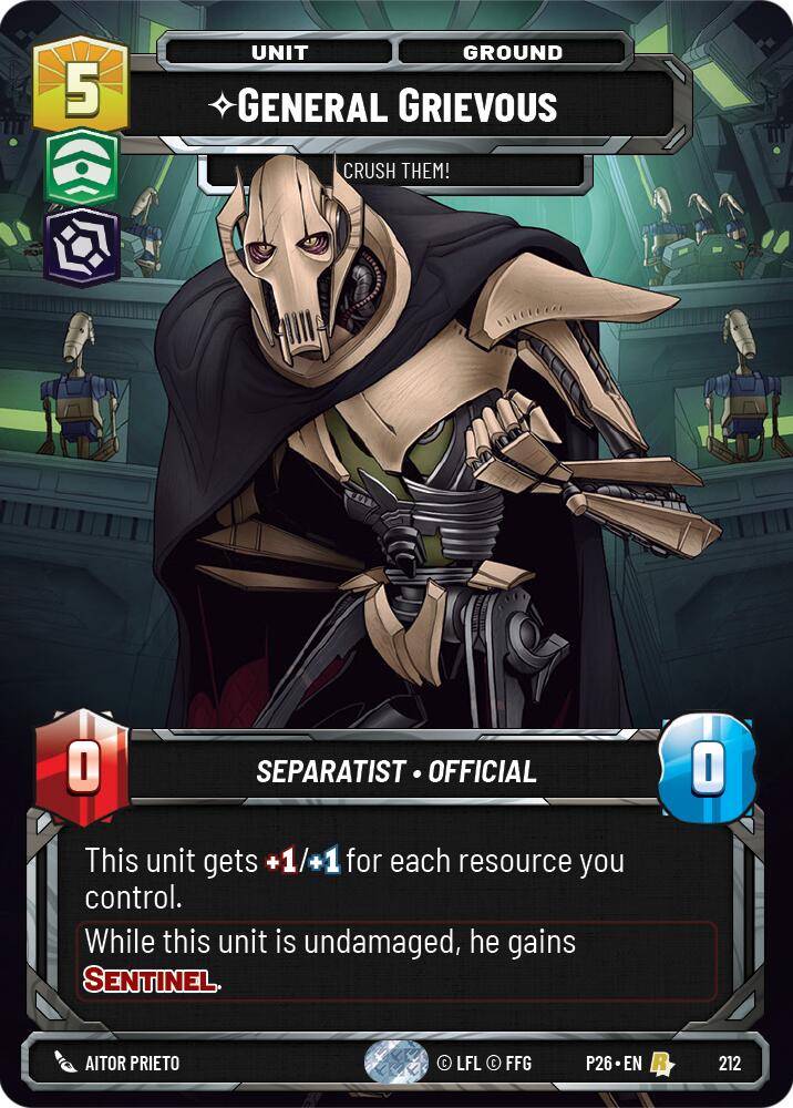 General Grievous - Crush Them!, Sector and Regional Promos: Season 2 212