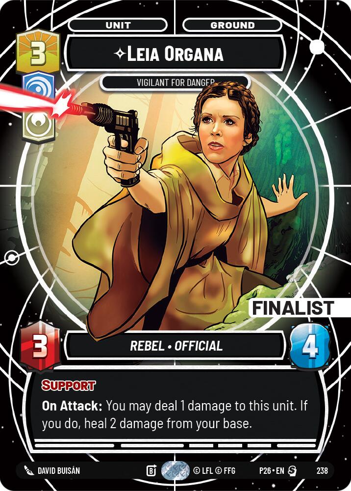 Leia Organa - Vigilant for Danger (Finalist), Sector and Regional Promos: Season 2 238
