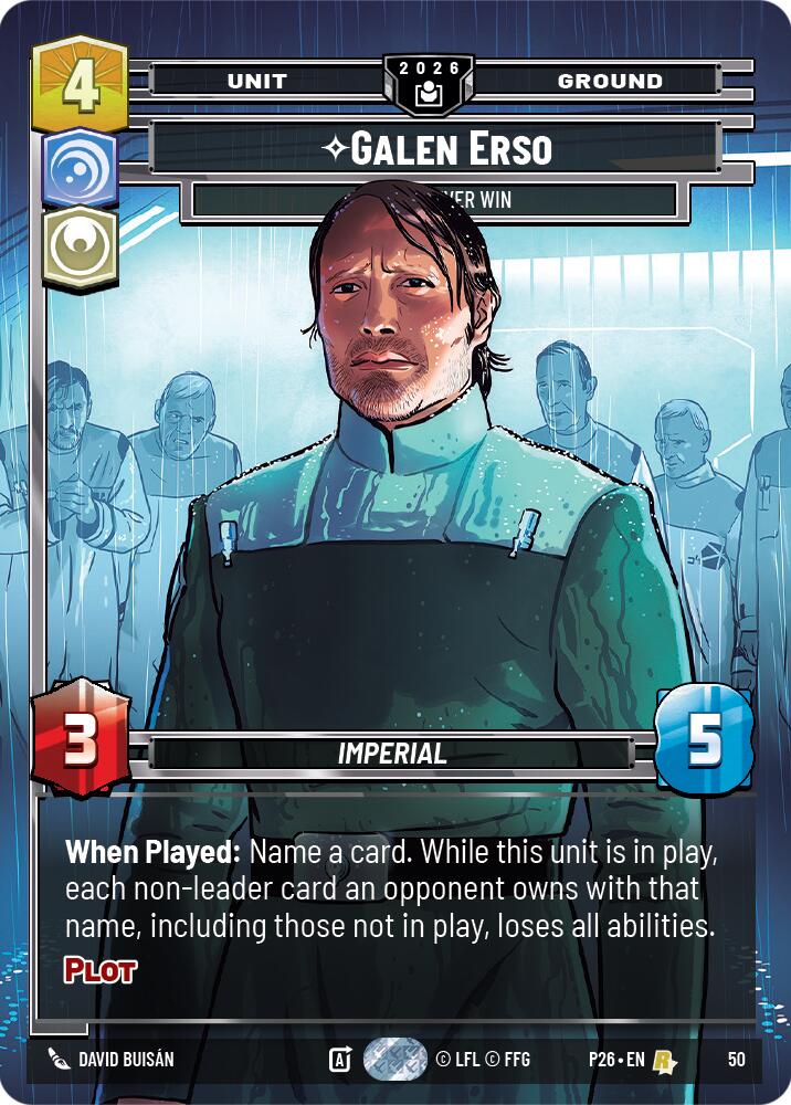 Galen Erso - You'll Never Win, Sector and Regional Promos: Season 2 50