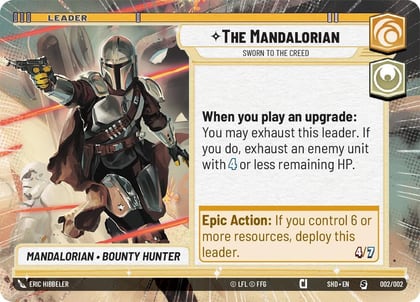 The Mandalorian - Sworn To The Creed (Hyperspace), Prerelease Promos 002/002
