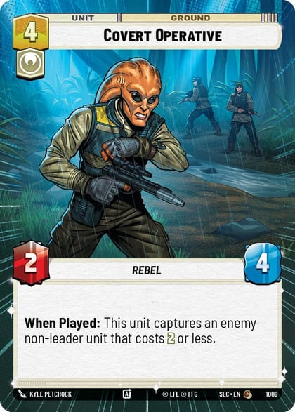 Covert Operative (Hyperspace Foil), Secrets of Power 1009