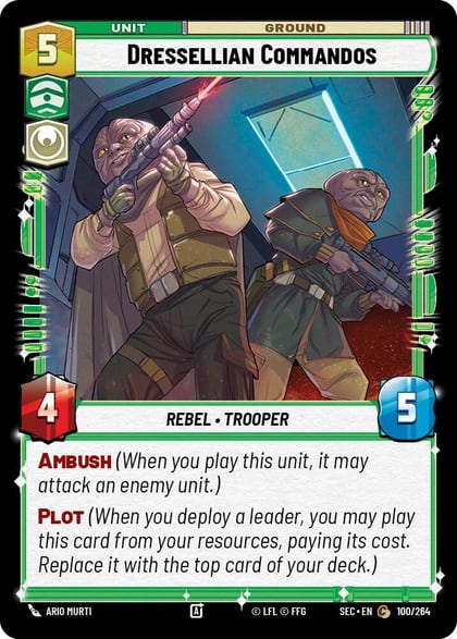 Dressellian Commandos, Secrets of Power 100/264