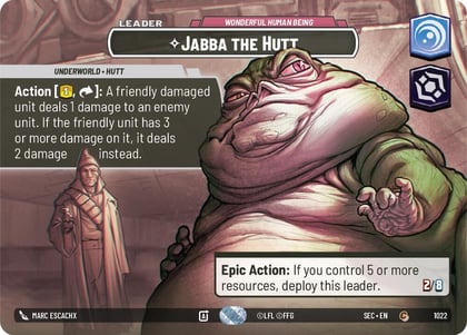 Jabba the Hutt - Wonderful Human Being (Showcase), Secrets of Power 1022