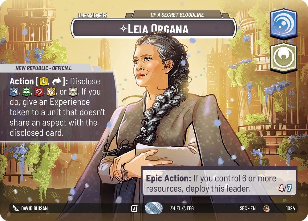 Leia Organa - Of A Secret Bloodline (Showcase), Secrets of Power 1024