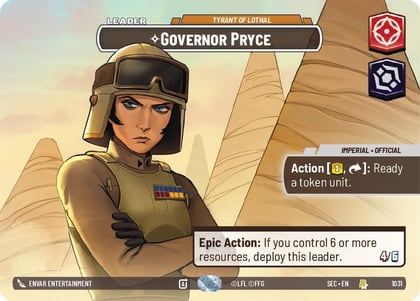 Governor Pryce - Tyrant of Lothal (Showcase), Secrets of Power 1031