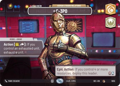 C-3PO - Human-Cyborg Relations (Showcase), Secrets of Power 1035