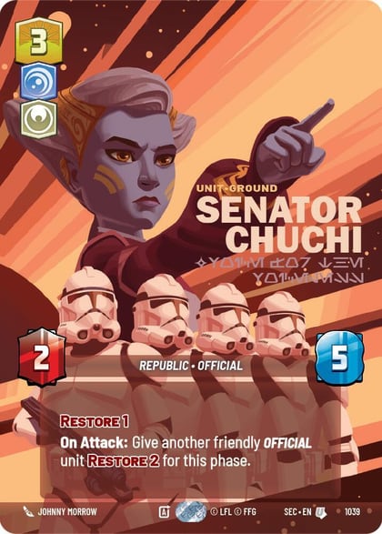 Senator Chuchi - Voice for the Voiceless (Prestige), Secrets of Power 1039