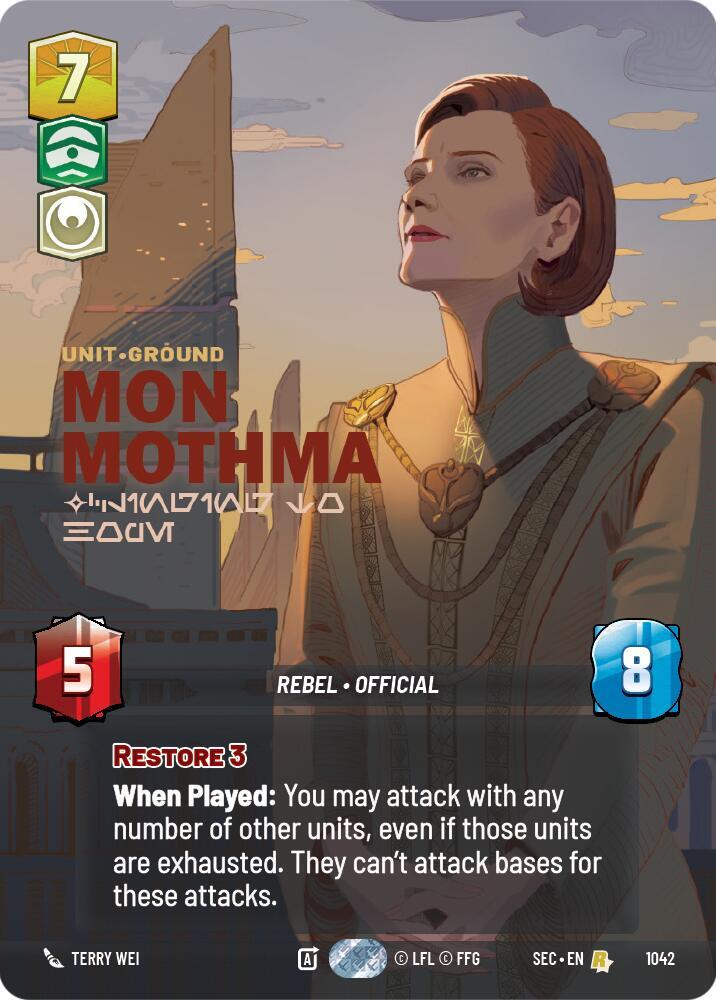 Mon Mothma - Clinging to Hope (Prestige), Secrets of Power 1042