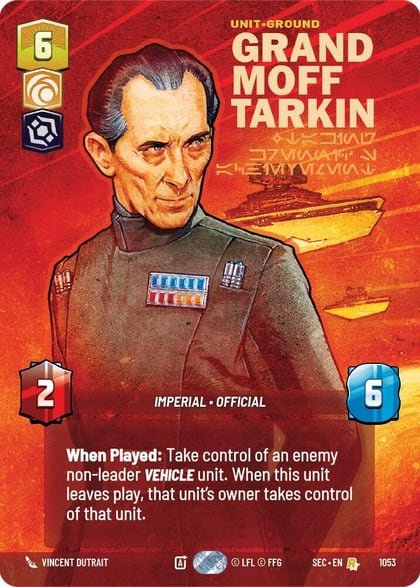 Grand Moff Tarkin - Taking Krennic's Achievement (Prestige), Secrets of Power 1053