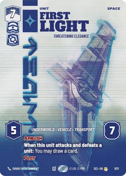 First Light - Threatening Elegance (Prestige), Secrets of Power 1071